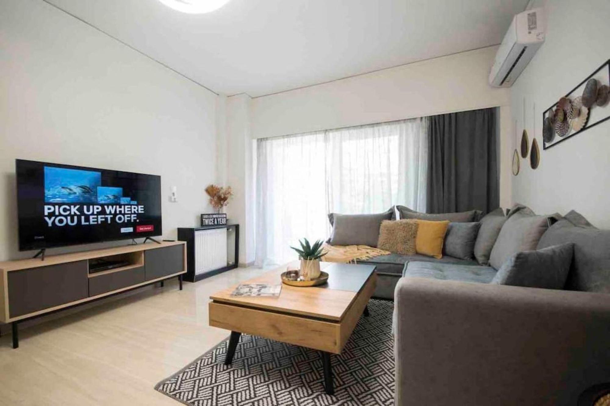 Alkuoni Lux Flat At Pfaliro Athènes Extérieur photo